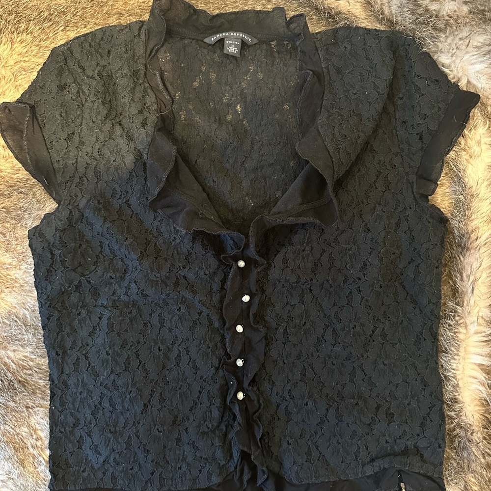 Banana Republic Lace Blouse